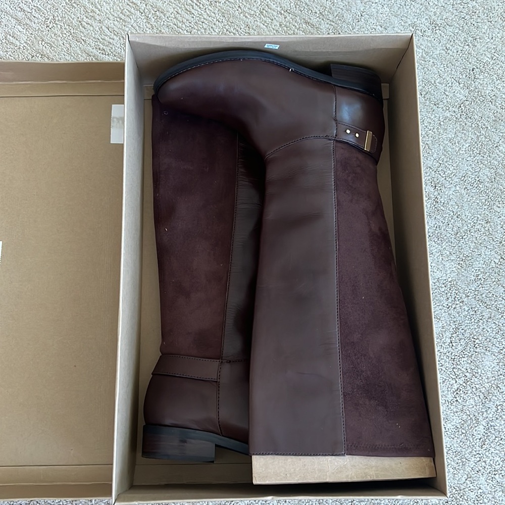 Cole Haan Adler Taller Boot Chestnut 9B
